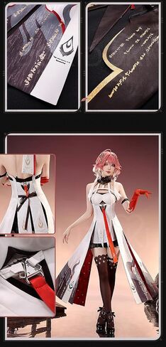 KIRA KIRA Changli Cosplay Doki-SR Game Wuthering Waves Changli Cosplay Costume for Halloween Plus Size in Kuwait