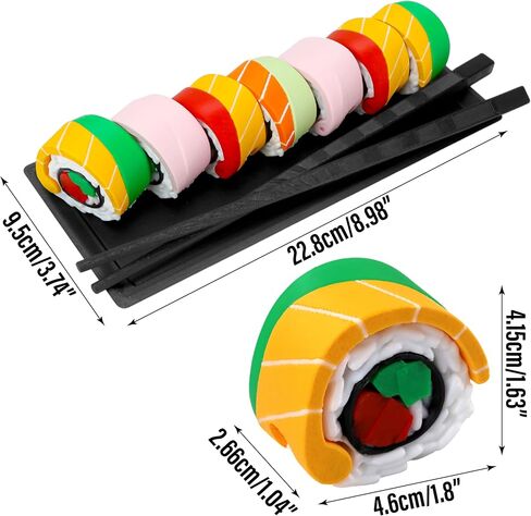 Weekly Sushi Pill Organizer Container Keychain Holder 7 Day Case Travel Medicine Cute Supplements Contains Creative Portable Mini Storage Box Multicolor with Removable Trays Roller Dispenser in Saudi Arabia
