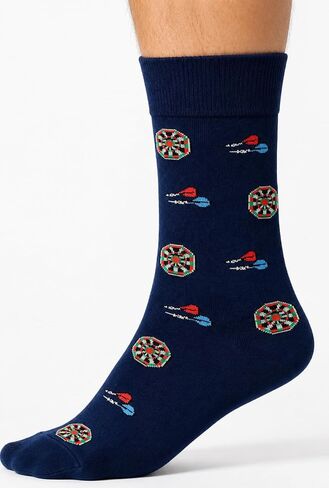 جوارب AUSCUFFLINKS DARTS للرجال | حانة السهام | رمي السهام | لعبة السهام (DARTS SOCKS) in Saudi Arabia
