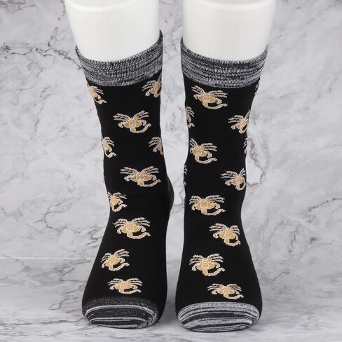JXGZSO Movie Socks Horror Lover Gift I Like Your Face Monster Socks Horror Movie Series Gift in Kuwait