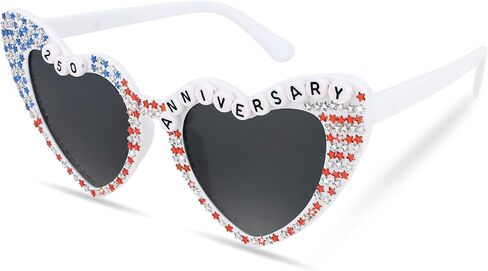 250 Anniversary Sunglasses Patriotic Sunglasses for Women Men 4th of July Accessories in Saudi Arabia