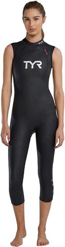TYR HCAOSF6A17M/L Women's Hurricane Wetsuit Cat 1 Sleeveless BLK/Orchid M/L in Kuwait