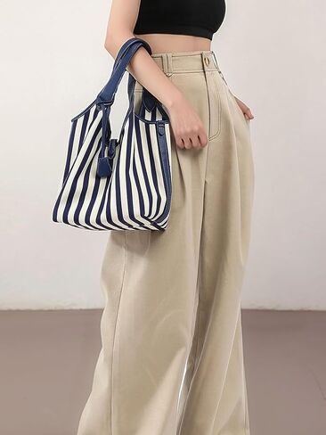 Rejolly Bucket Tote Bag for Women Polo Leather Shoulder Handbag Designer Purse Medium Size in Saudi Arabia