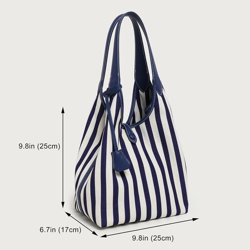 Rejolly Bucket Tote Bag for Women Polo Leather Shoulder Handbag Designer Purse Medium Size in Saudi Arabia