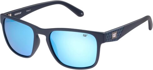CAT CTS8038 Square Polarized Sunglasses for Men, Women Category 3 UV400 Protection for Sports, Driving, 57 mm in Kuwait
