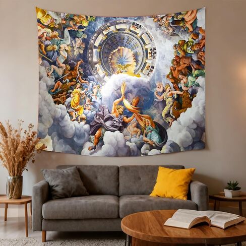 SHRAPHY Greek Mythology Tapestry 60x40 Inches Nordic Legend Tapestry Artwork Wall Hanging Ceiling Fine Versailles Greek Mythology Tapestries GTXPUH514 in Saudi Arabia