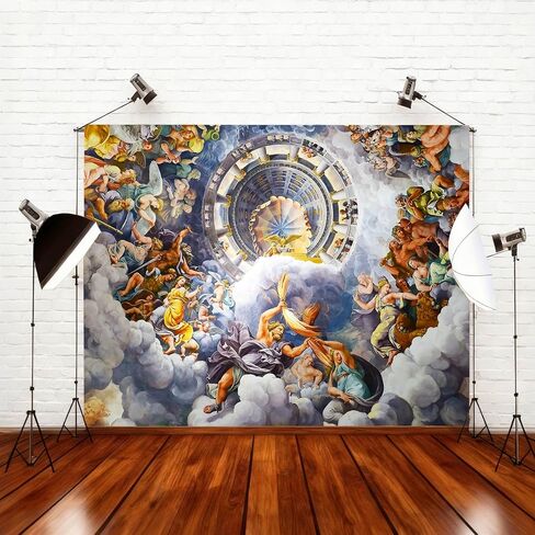 SHRAPHY Greek Mythology Tapestry 60x40 Inches Nordic Legend Tapestry Artwork Wall Hanging Ceiling Fine Versailles Greek Mythology Tapestries GTXPUH514 in Saudi Arabia