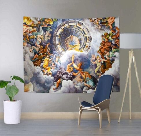 SHRAPHY Greek Mythology Tapestry 60x40 Inches Nordic Legend Tapestry Artwork Wall Hanging Ceiling Fine Versailles Greek Mythology Tapestries GTXPUH514 in Saudi Arabia