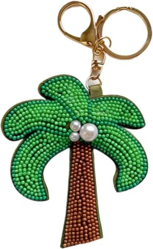 MANGMAO Beaded Cute Bag Charms Y2k Beach Keychains Accessories Summer Handbag Purse Charm Cutecore Preppy Aesthetic Stuff in Saudi Arabia