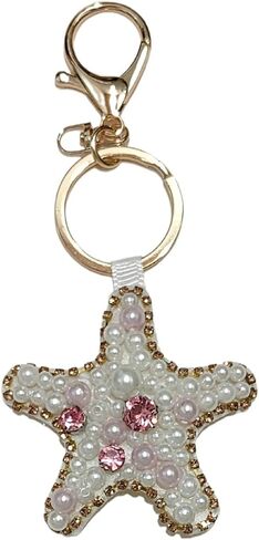 MANGMAO Beaded Cute Bag Charms Y2k Beach Keychains Accessories Summer Handbag Purse Charm Cutecore Preppy Aesthetic Stuff in Saudi Arabia