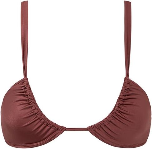 Tropic of C Women's Solanas Bikini Top – Adjustable Bralette – Gold Rings - by Candice Swanepoel in Saudi Arabia