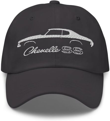 1970 قبعة الأب المطرزة Chevelle SS Silhouette - قبعة منخفضة المظهر in Saudi Arabia