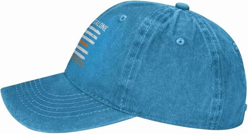Leukemia Awareness Hat Distressed Cotton Washed Baseball Cap Black Funny Denim Hats Unisex Adjustable in Kuwait