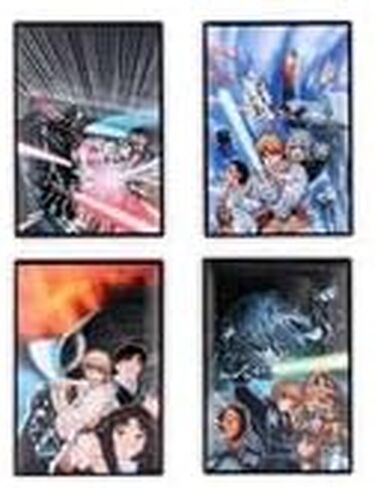Star Wars Original Trilogy 4-Piece Enamel Pin Set, SWC 2025 Exclusive | Badge Accessories For Lanyard, Backpack, Clothes in Kuwait