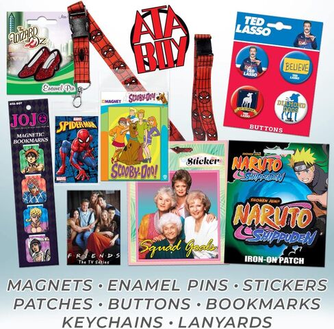 Ata-Boy Rick and Morty Assortment # 2 Set of 4 1.25" Button Officially Licensed Collectible Buttons in Kuwait