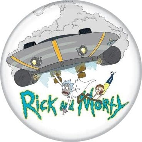 Ata-Boy Rick and Morty Assortment # 2 Set of 4 1.25" Button Officially Licensed Collectible Buttons in Kuwait