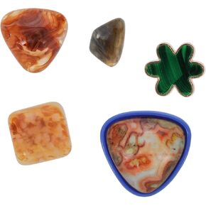 Crocs Jibbitz Shoe Charms, Rainbow Elevated Festival, 5 Pack in Saudi Arabia