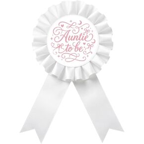 Pink Bow Mom to Be Tinplate Badge Pin - Pink Bowknot Mom to Be Brooch Pin, White Rosette Bowtie New Parents Award Ribbon Button, Baby Shower/Gender Reveal Party Decoration in Saudi Arabia