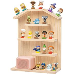 Upgrade Shelf for Tonie Box, Compatible with Toniesbox 1/2 Tonies Magentic Wall Shelf for Creative Tonies Figures Characters, Wooden Storage Shelves for Playroom, Wall-Mounted & Desktop Placement in Saudi Arabia