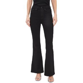 Good American Women's Never Fades Petite Flare Jeans in Kuwait