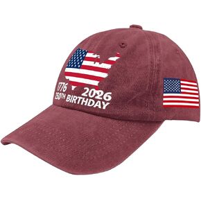 250 Years 1776-2026 Hats Golf Cap for Women in Kuwait