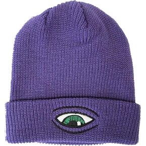 Toy Machine Mens Sect Eye Dock Beanie Hats One Size Purple in Saudi Arabia