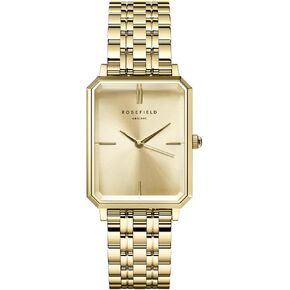 Rosefield Octagon Women's Gold Tone Stainless Steel Bracelet Watch 29mm in Saudi Arabia