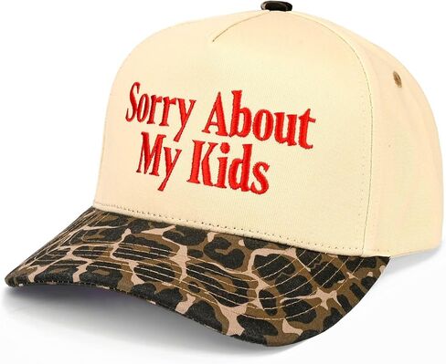 Premium Embroidered Hat | Sorry About My Kids Hat in Kuwait