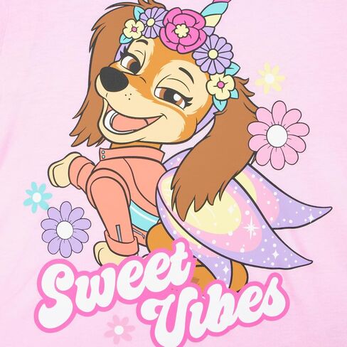 Paw Patrol 3 Pack Girls T Shirts, Pack of 3 Kids Shirts, Skye & Liberty Girls Summer Clothes in Kuwait