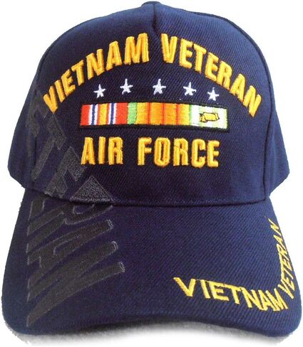 US Vietnam Veteran Hat Blue Adjustable Cap in Saudi Arabia