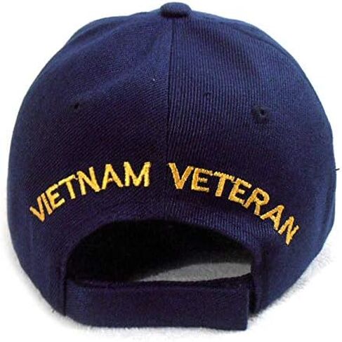 US Vietnam Veteran Hat Blue Adjustable Cap in Saudi Arabia