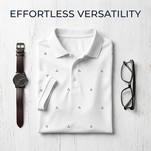 Men's Graphic Print Lapel Polo Shirt, Short Sleeve Simple Style, Versatile Daily Casual Wear,M-2XL in Kuwait