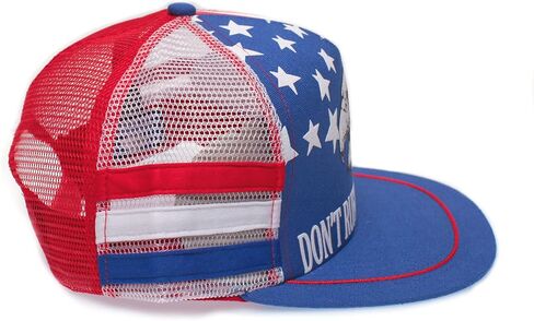 Classic 3 Stripe Don’t Ruffle My Feathers Hat Flat Bill Adult One-Size Cap Multi in Saudi Arabia