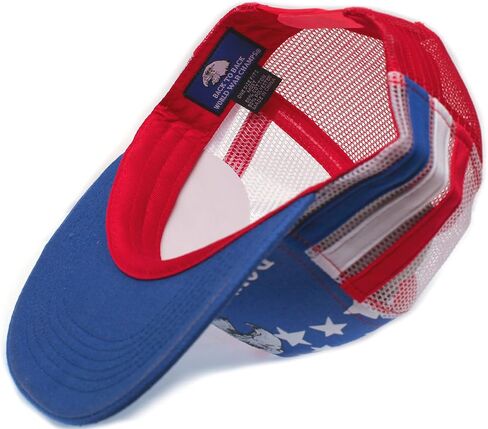 Classic 3 Stripe Don’t Ruffle My Feathers Hat Flat Bill Adult One-Size Cap Multi in Saudi Arabia