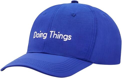 Outdoor Voices Doing Things Hat, Lightweight Everyday Baseball Cap, Adjustable Fit, Breathable Casual Hat for Outdoor Activities & Daily Wear, OV Blue, Unisex in Saudi Arabia