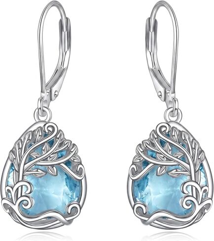 Tree of Life/Filigree Earrings for Women Dangle Earrings Jewelry Gift Anniversary For Her in Saudi Arabia