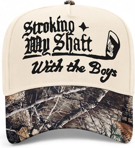 Stroking My Shaft with The Boys Golf Hat | Premium Adjustable Snapback Baseball Vintage Trucker Hats for Men & Women in Kuwait