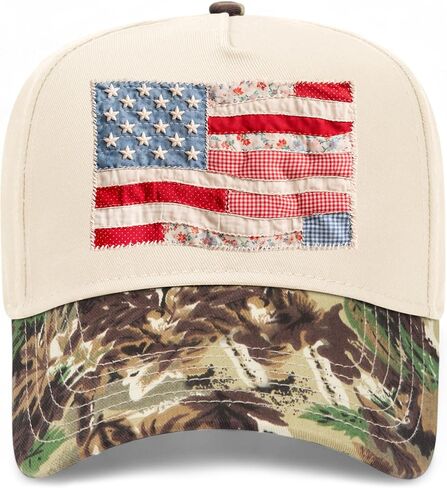 BROTHER TRUCKERS USA Flag Patchwork Hat in Kuwait