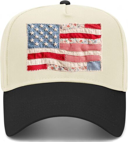 BROTHER TRUCKERS USA Flag Patchwork Hat in Kuwait