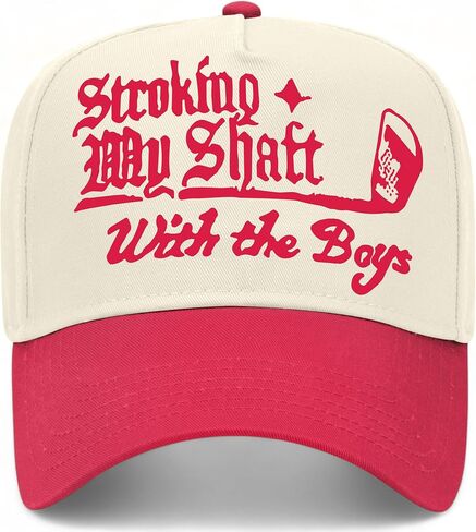 Stroking My Shaft with The Boys Golf Hat | Premium Adjustable Snapback Baseball Vintage Trucker Hats for Men & Women in Kuwait