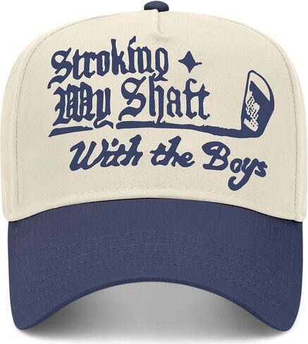 Stroking My Shaft with The Boys Golf Hat | Premium Adjustable Snapback Baseball Vintage Trucker Hats for Men & Women in Kuwait