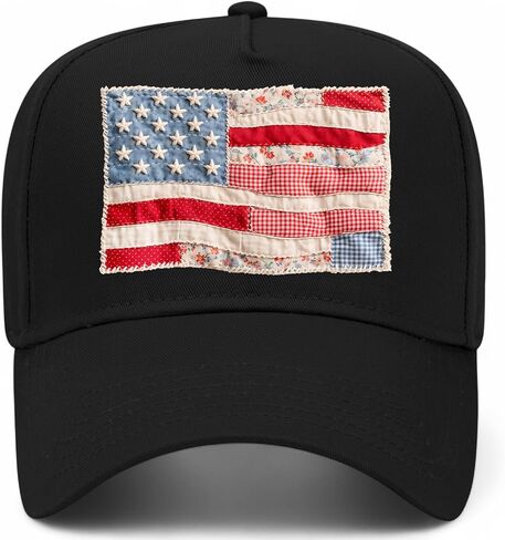 BROTHER TRUCKERS USA Flag Patchwork Hat in Kuwait