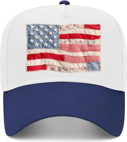 BROTHER TRUCKERS USA Flag Patchwork Hat in Kuwait