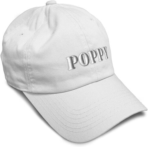 Soft Baseball Hat Embroidered Dad Hat Poppy Father Padre Dad Daddy Papa Pop Men & Ladies Baseball Cap in Kuwait