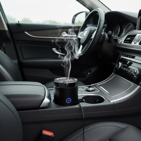 Bakhoor BoSidin Portable Electric Incense Burner – Rechargeable USB Arabic Aroma Diffuser for Home, Office & Car | Portable Bakhoor Burner for Ramadan & Everyday Fragrance in Kuwait