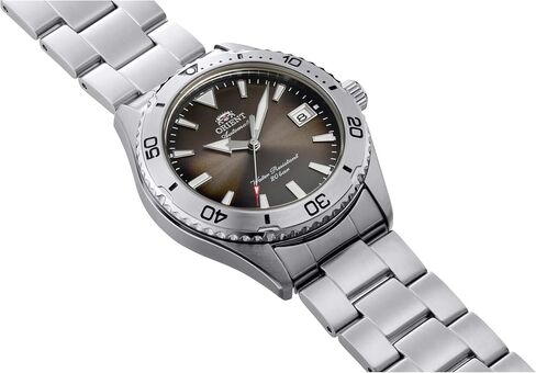 Orient Mako 40 RA-AC0Q15Y30B 39.9mm Automatic Mechanical Men’s Dive Watch – Brown Dial, Stainless Steel Case, Steel Bracelet, Sapphire Crystal & 200M Water Resistance in Kuwait