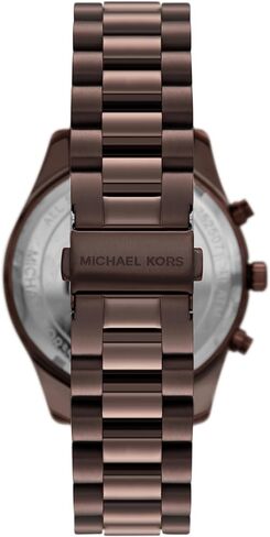 Michael Kors Men's Lexington Chronograph Brown Stainless Steel Bracelet Watch (Model: MK9224) in Kuwait
