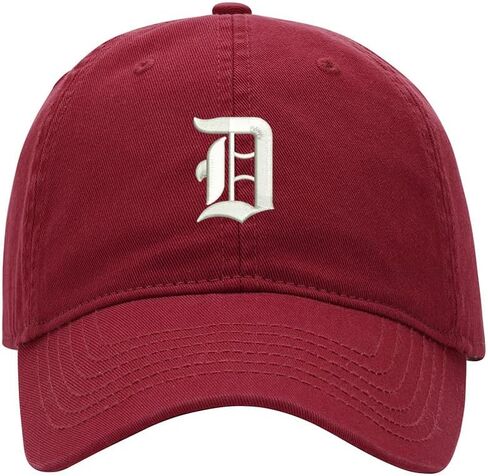 Baseball Cap Embroidered Hat for Old English D Men's Adjustable Cotton Unisex Embroidery Baseball Caps in Saudi Arabia