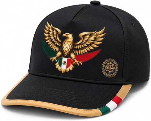 JAMA Mexico Golden Eagle Cap, Unisex | Limited Edition, Breathable, Lightweight, Football Fan Cap 2026 in Kuwait