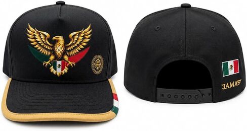 JAMA Mexico Golden Eagle Cap, Unisex | Limited Edition, Breathable, Lightweight, Football Fan Cap 2026 in Kuwait